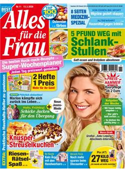 Alles für die Frau Cover