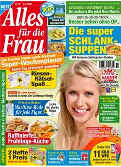Alles für die Frau Cover