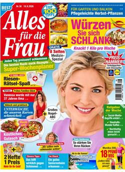 Alles für die Frau Cover