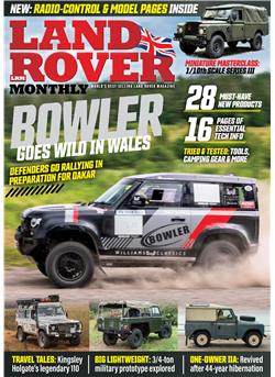 Land Rover Monthly Cover