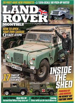 Land Rover Monthly Cover