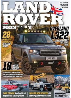Land Rover Monthly Cover