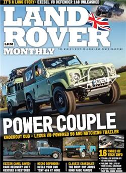Land Rover Monthly Cover