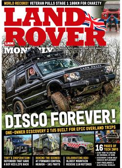 Land Rover Monthly Cover