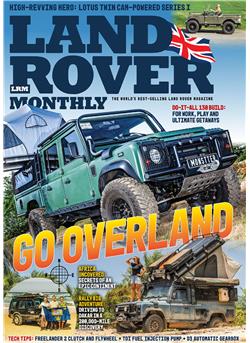 Land Rover Monthly Cover