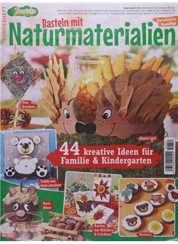 Bastelspaß mit Naturmaterialien Sonderheft Cover