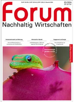 Forum nachhaltig wirtschaften Cover