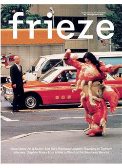 Frieze International Cover