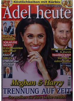 Adel heute Cover