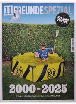 11 Freunde Spezial 25 Jahre Fußballkultur Sonderheft Cover
