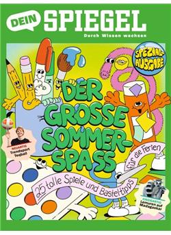 Dein Spiegel Ferienheft 2025 Sonderheft Cover