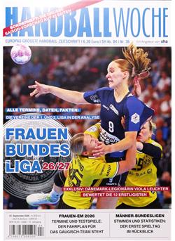 Handballwoche Frauen Bundesliga 26/27 Sonderheft Cover