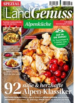 Landgenuss Alpenküche 2025 Sonderheft Cover