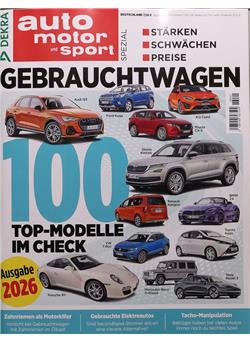 Auto Motor und Sport Gebrauchtwagen Sonderheft Cover