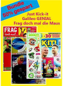 Bundle für kleine Entdecker - 3 Hefte und 50% sparen Sonderheft Cover