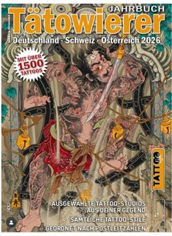 Tätowierer Jahrbuch 2026 Tattoo Life Sonderheft Cover