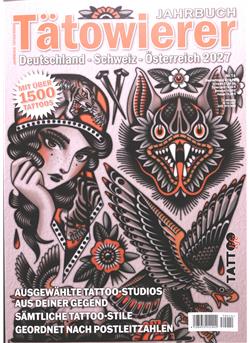 Tätowierer Jahrbuch 2027 Tattoo Life Sonderheft Cover