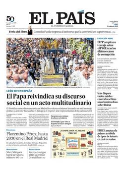 El Pais E-Paper Cover
