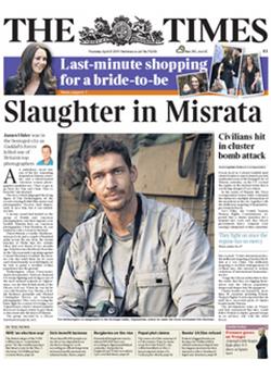 The Times International Digital E-Paper Cover