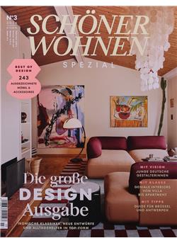 Schöner Wohnen Spezial Design-Ausgabe Sonderheft Cover