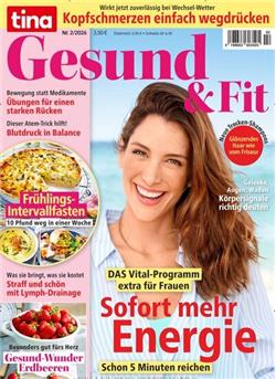 Tina gesund & fit Cover
