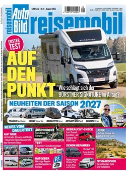 Auto Bild Reisemobil Cover