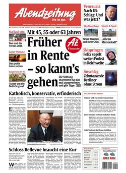 Abendzeitung AZ E-Paper Cover