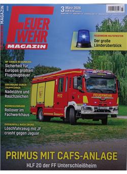 Feuerwehr Magazin Cover