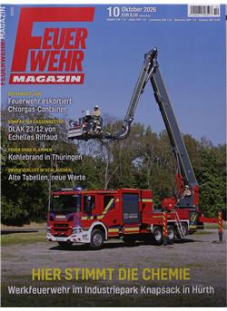 Feuerwehr Magazin Cover