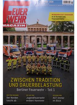 Feuerwehr Magazin Cover