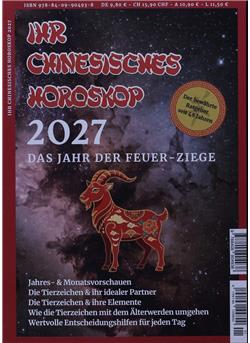 Chinesisches Horoskop 2027 Sonderheft Cover