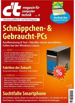ct Magazin E-Paper Cover