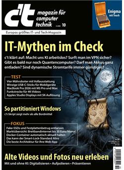 ct Magazin E-Paper Cover