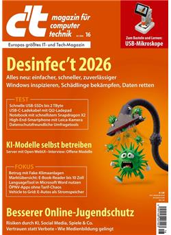 ct Magazin E-Paper Cover