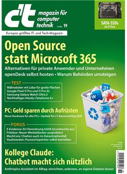 ct Magazin Cover