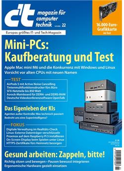 ct Magazin Cover