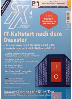 IX Magazin E-Paper Cover