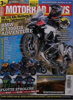 Motorrad News Plus Jahreskatalog Cover