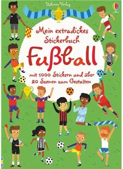 Mein extradickes Stickerbuch: Fußball Cover