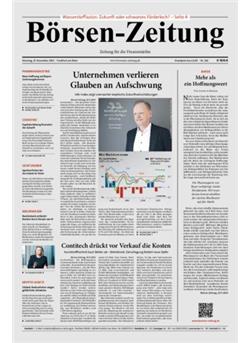 Börsen-Zeitung E-Paper Cover