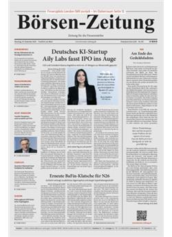 Börsen-Zeitung Cover
