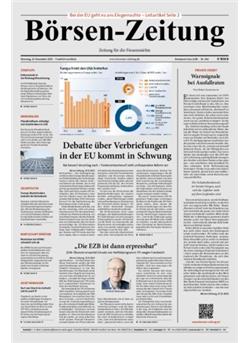 Börsen-Zeitung Cover