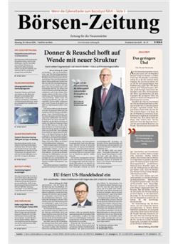 Börsen-Zeitung E-Paper Cover