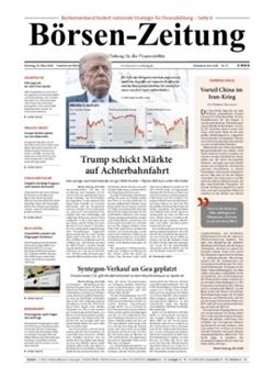 Börsen-Zeitung E-Paper Cover