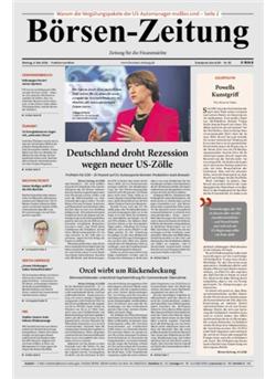 Börsen-Zeitung Cover