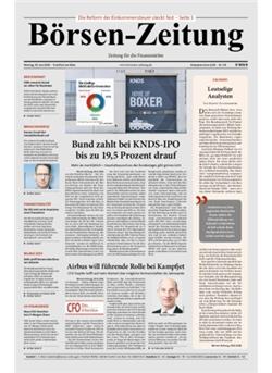 Börsen-Zeitung E-Paper Cover