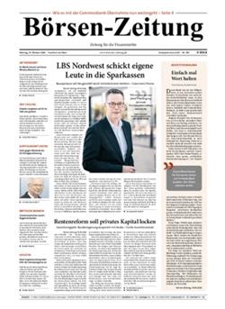 Börsen-Zeitung Cover