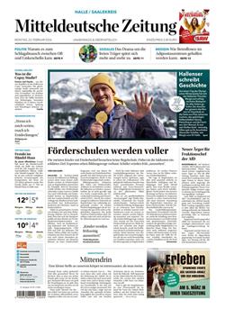 Mitteldeutsche Zeitung Cover