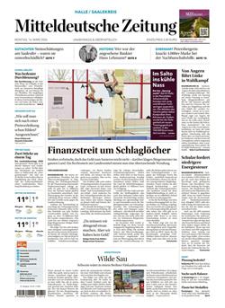 Mitteldeutsche Zeitung Cover