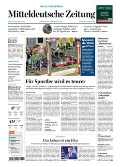 Mitteldeutsche Zeitung E-Paper Cover